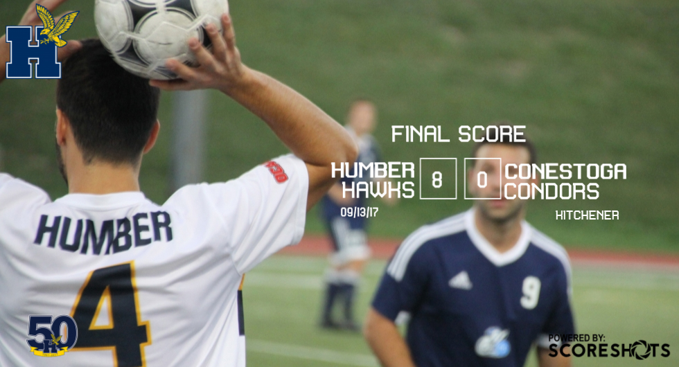 HAWKS ROLL TO EASY 8-0 WIN OVER CONESTOGA