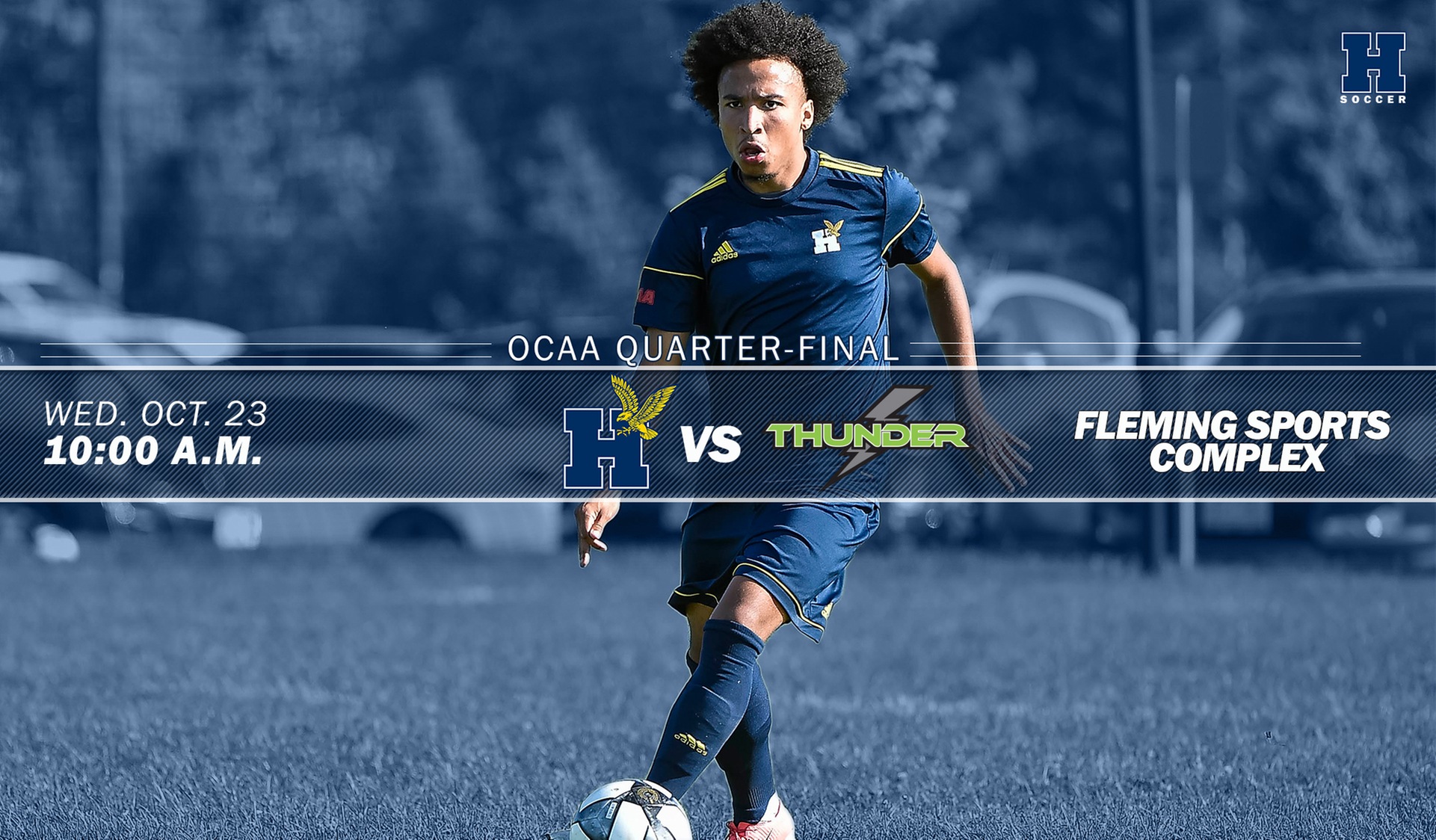 Men's Soccer Opens Final Eight Tournament Against No. 5 Algonquin