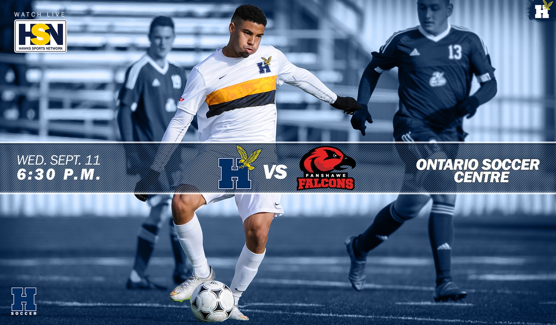 No. 1 Men's Soccer Host No. 5 Fanshawe in '19 Home Opener