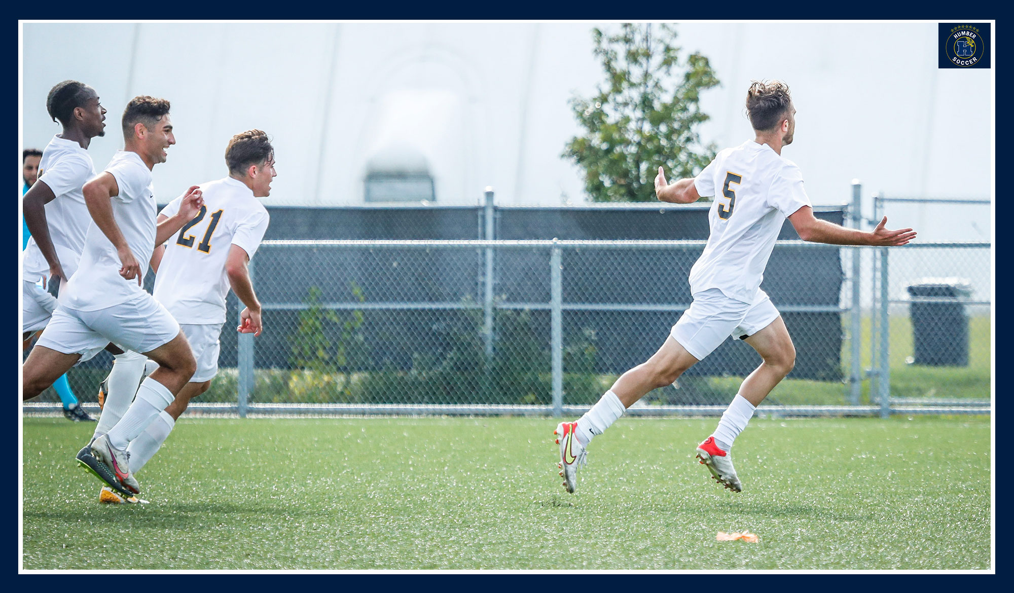 Meczarski celebrates after his game winner