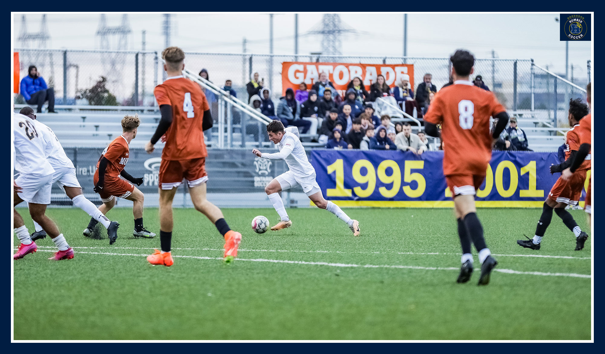 No. 9 Men's Soccer cruises to first postseason victory