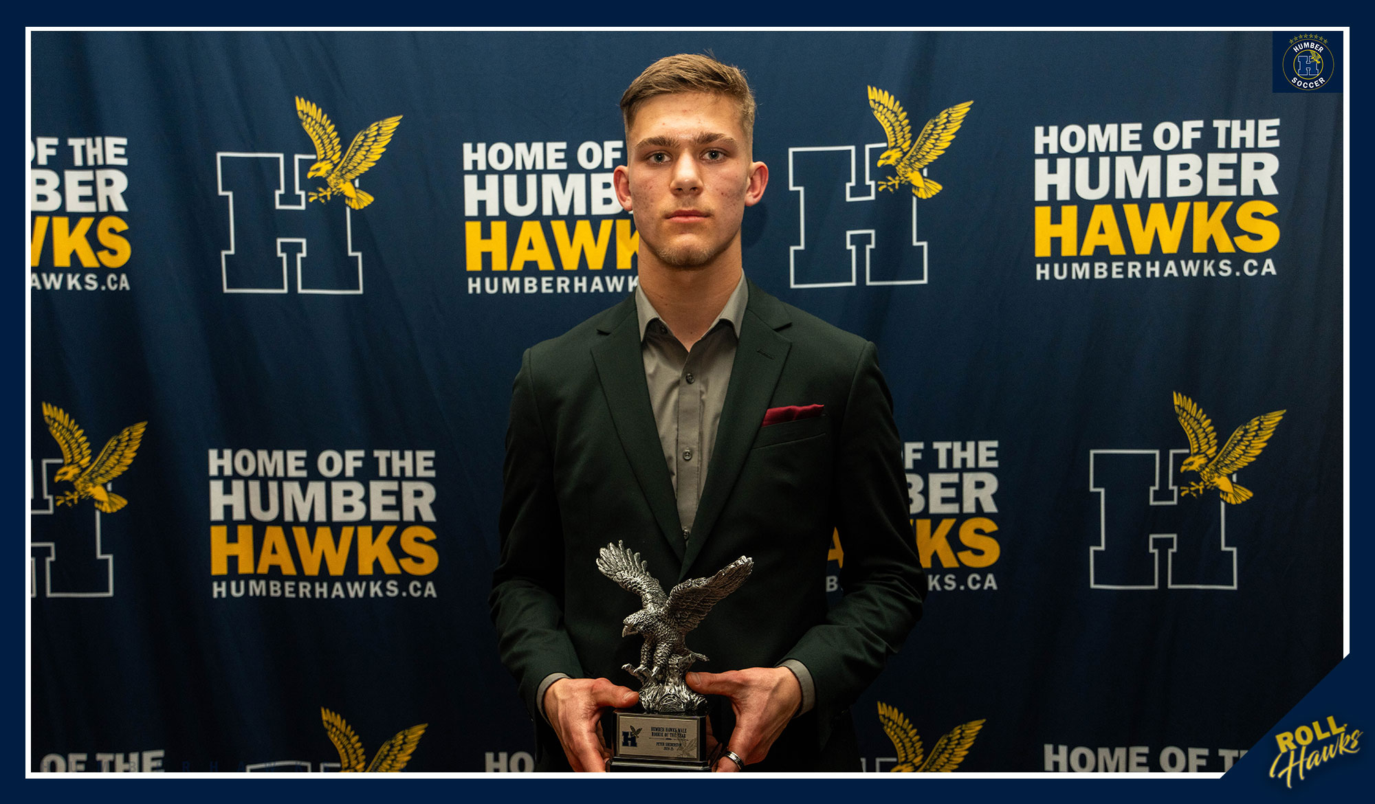Peter Sherberstov named Humber Male Rookie of the Year
