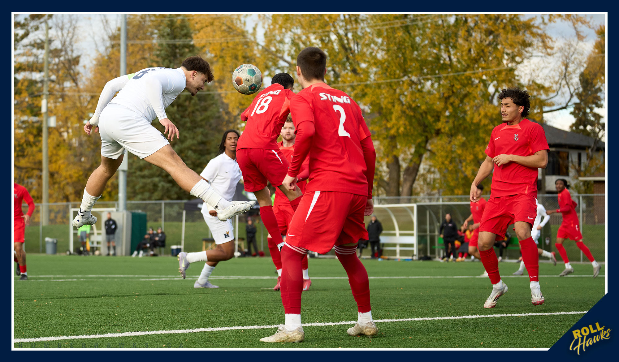 Fiore&rsquo;s brace powers No. 1 Men&rsquo;s Soccer past Seneca and into OCAA final