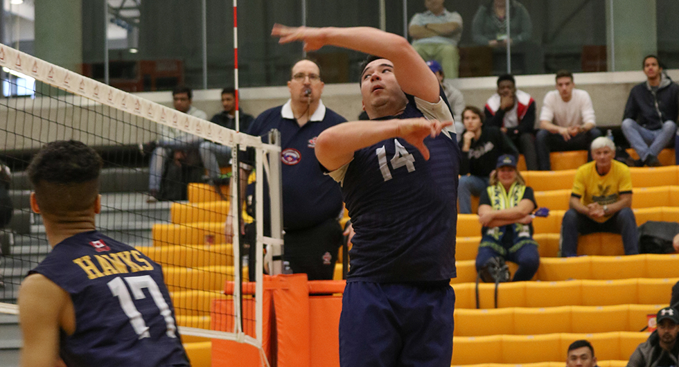 WEARY HAWKS DROP FIVE SET THRILLER TO END SEASON