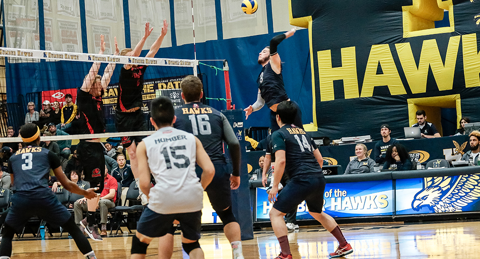 HAWKS DROP THIRD STRAIGHT MATCH AFTER STRONG START