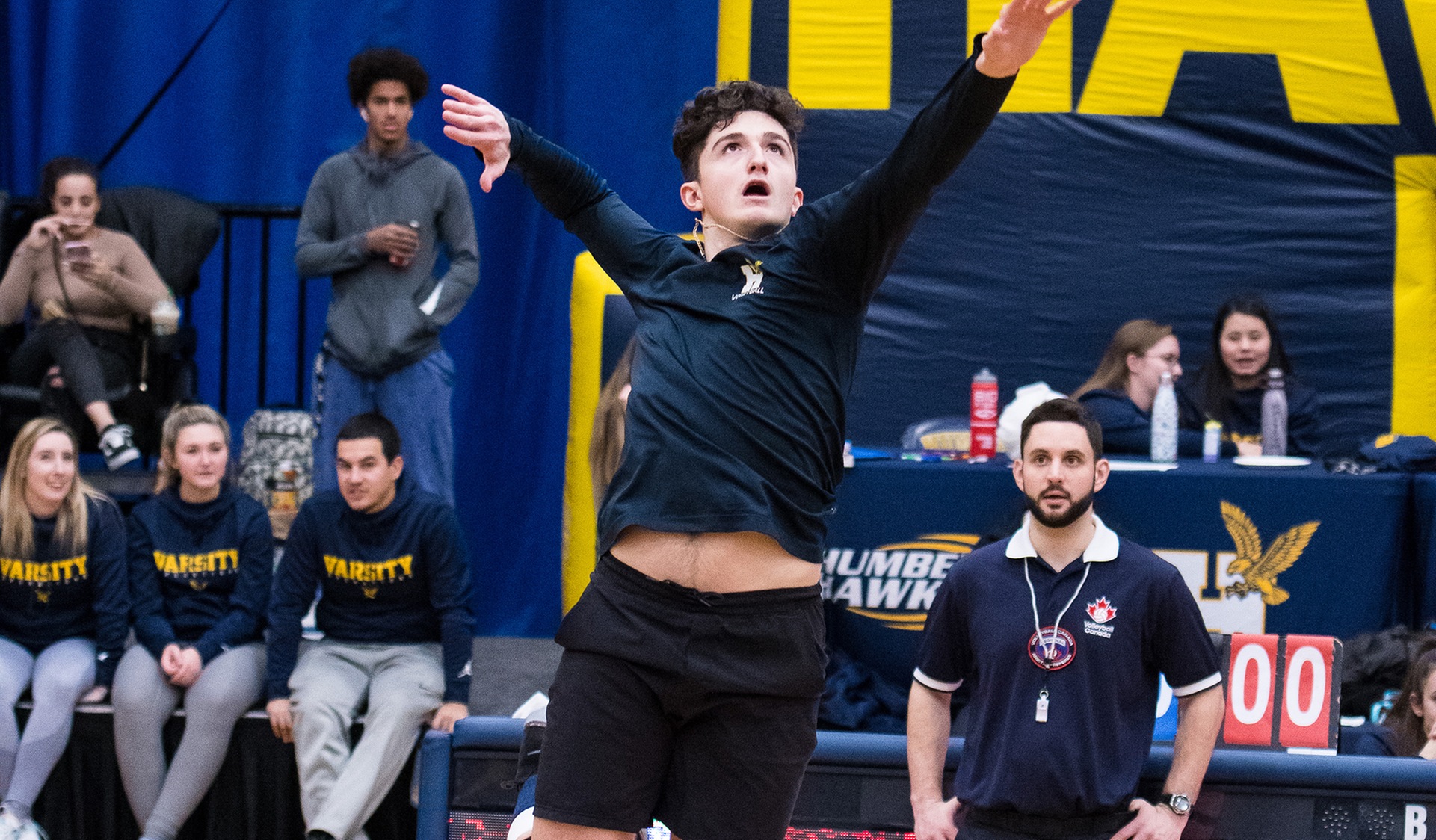HAWKS DOMINATE SAINTS ON WAY TO 3-0 STRAIGHT SET VICTORY