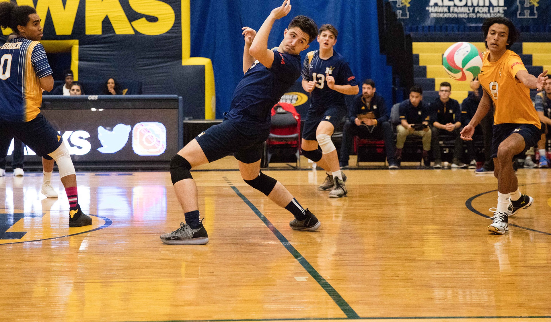 HAWKS IMPRESS IN 3-0 SWEEP OF CROSSTOWN SENECA STING SQUAD