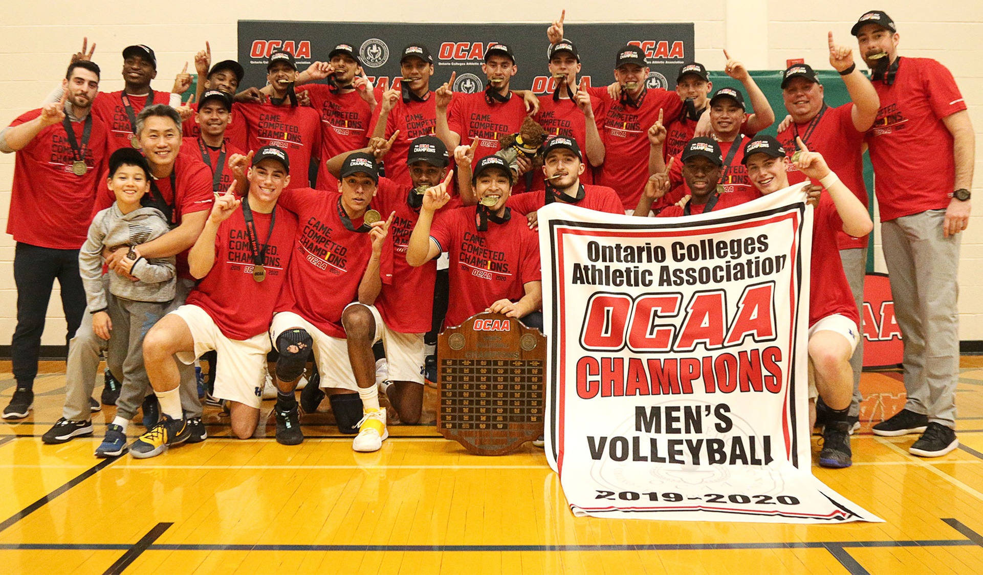 No. 1 Men's Volleyball Captures 2020 OCAA Title