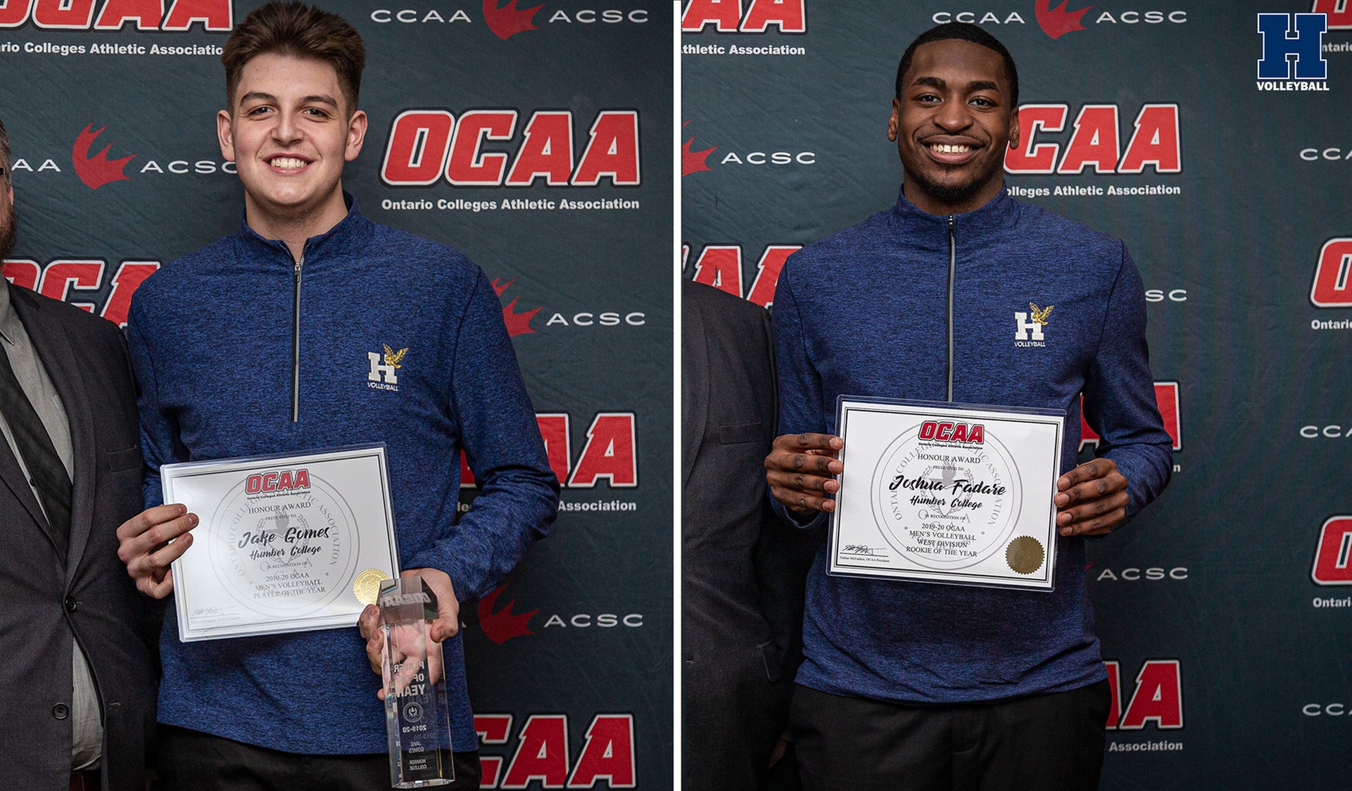 Gomes, Fadare Receive Top Honours at Men&rsquo;s Volleyball Banquet
