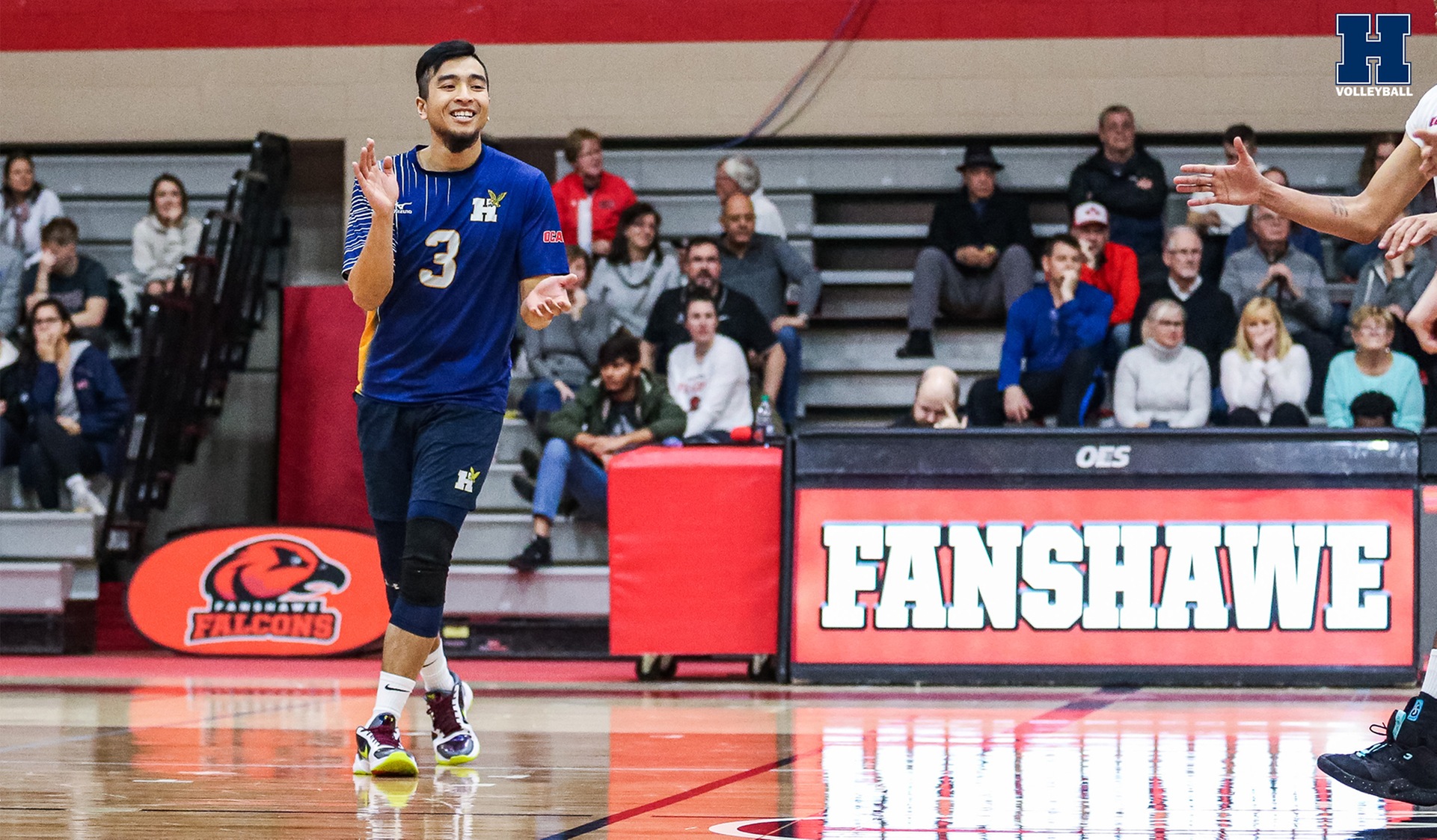 No. 1 Men's Volleyball Sweeps Fanshawe, Extends Streak to 13