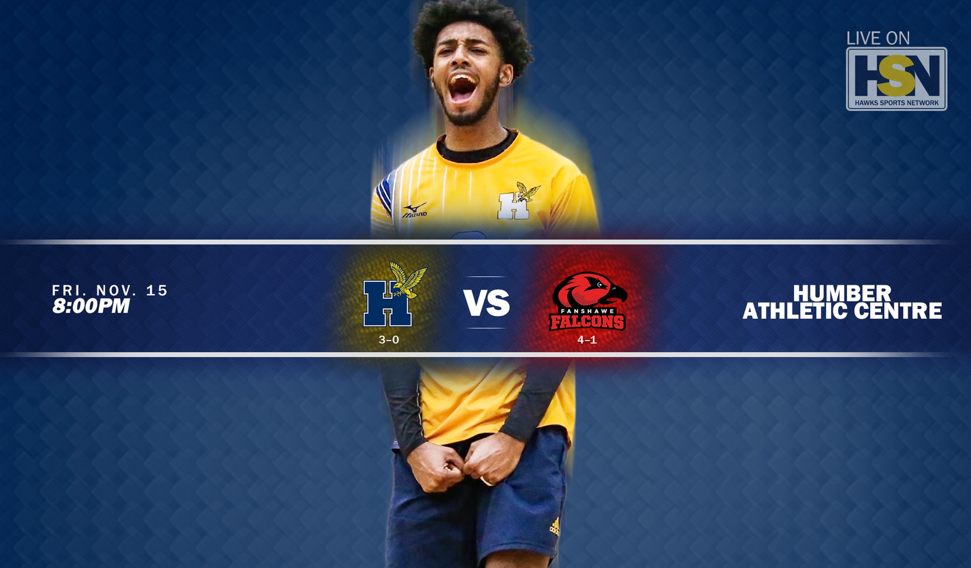 No. 2 Men's Volleyball Host the Reigning National Champions Friday