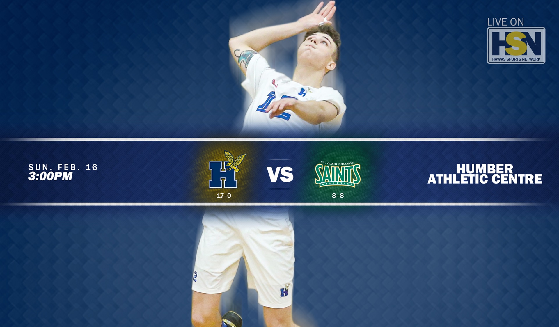 Top-Ranked Men's Volleyball Concludes Regular Season Sunday