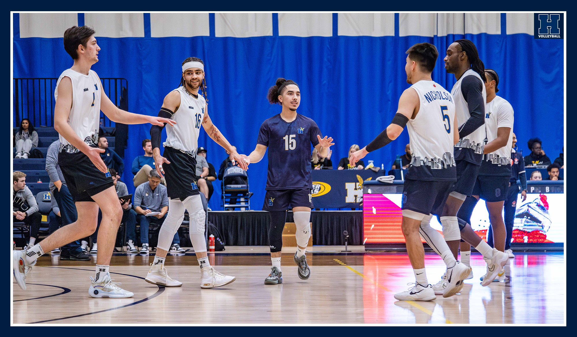 No. 3 Men's Volleyball team secures ninth sweep of the season