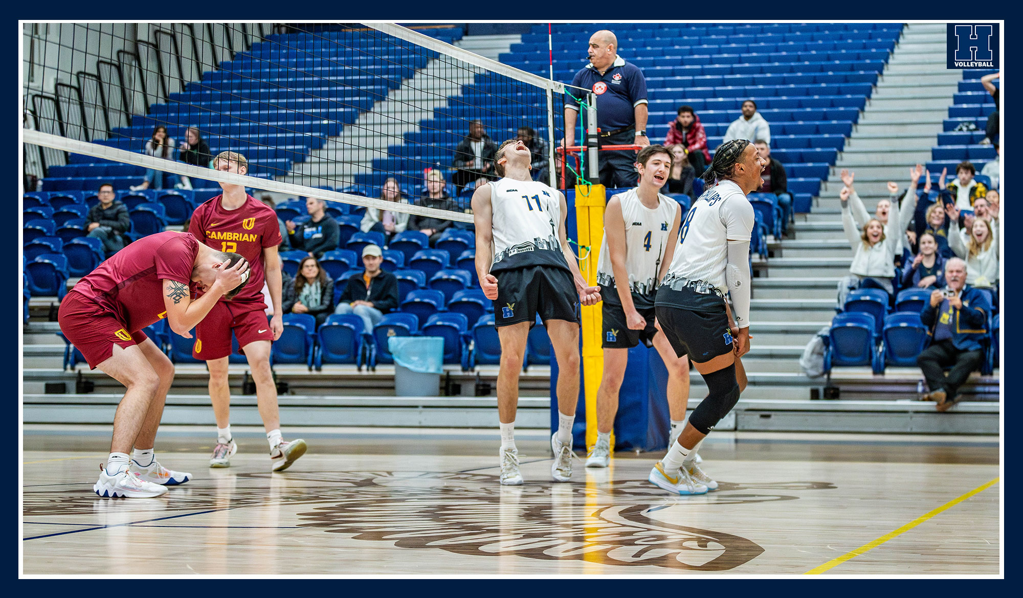 Another straight set sweep for No. 4 Men's Volleyball