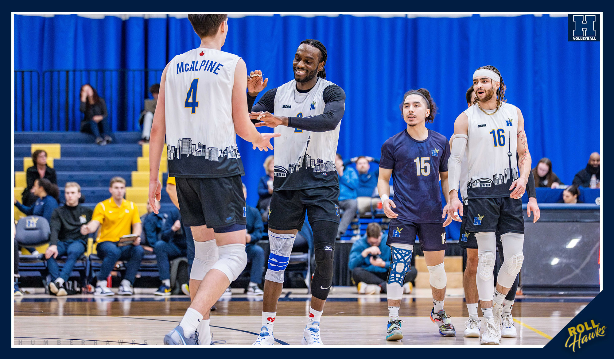 No. 3 Men's Volleyball sweeps Mohawk to conclude the regular season