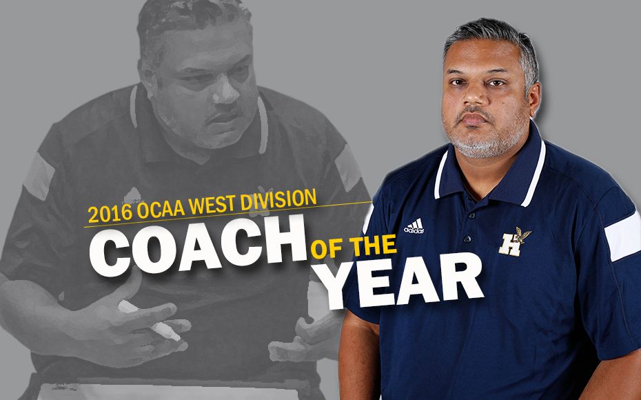 SHARMA GRABS OCAA'S TOP AWARD
