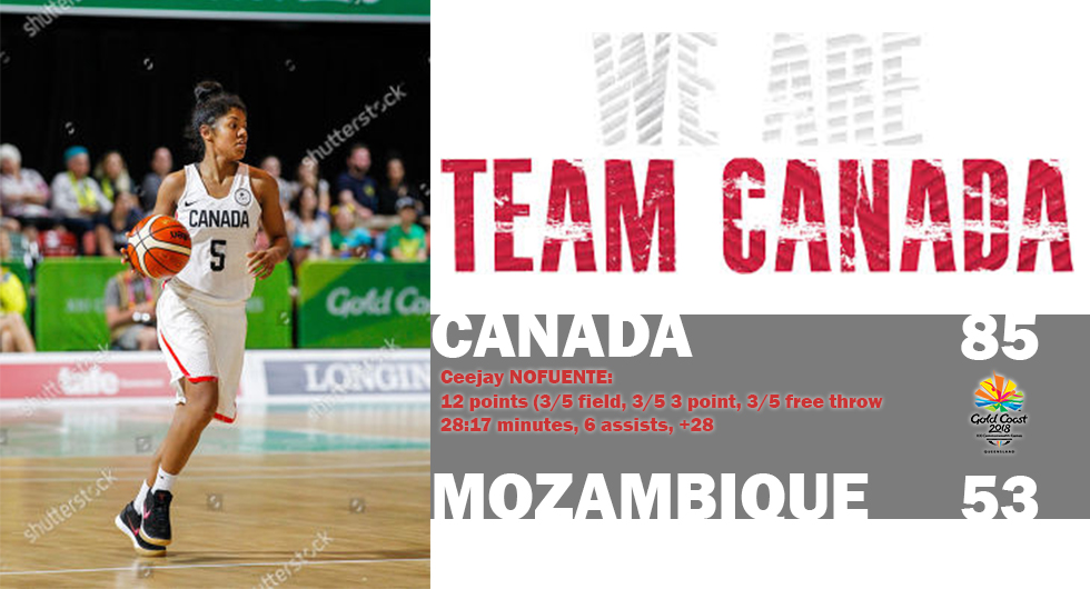 NOFUENTE SHINES IN CANADA VICTORY OVER MOZAMBIQUE