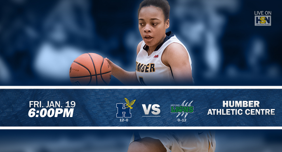 No. 1 WOMEN'S BASKETBALL CONTINUES HOMESTAND WITH LAMBTON