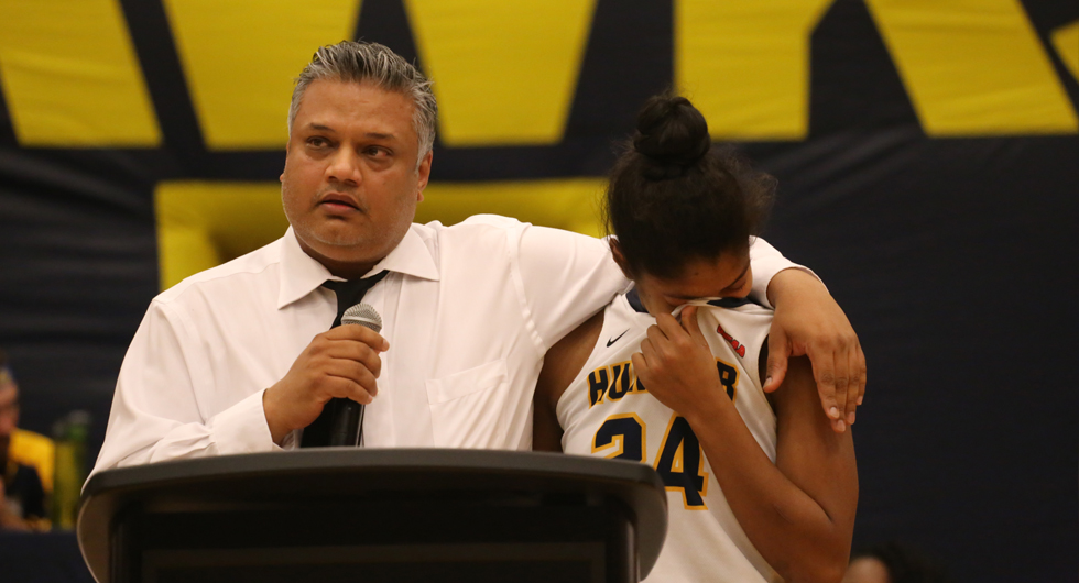 CEEJAY NOFUENTE'S JERSEY RETIRED IN EMOTIONAL CEREMONY
