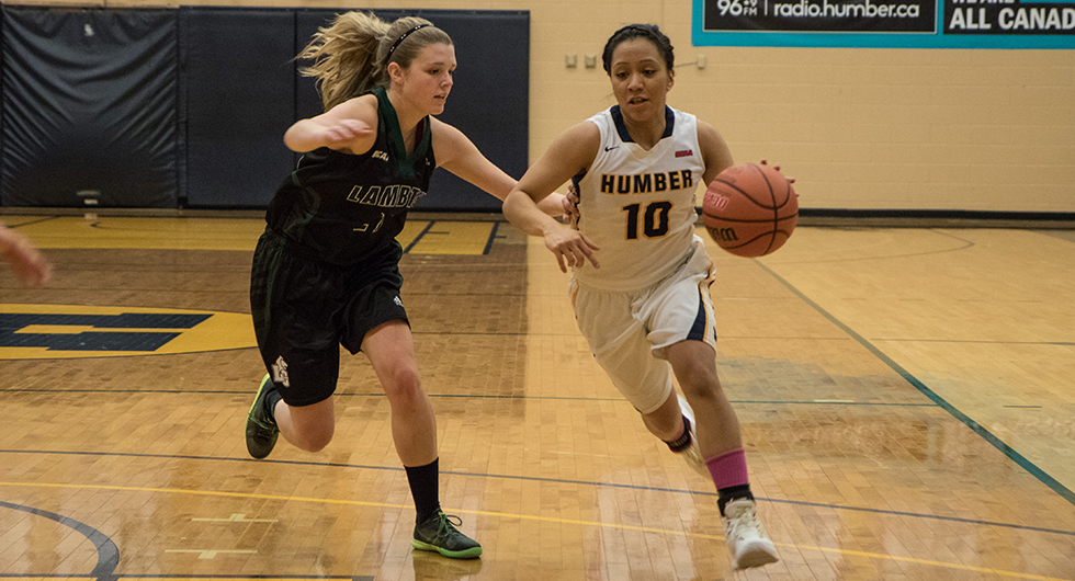 WOMEN'S BASKETBALL RUNS BY LAMBTON, 103-26