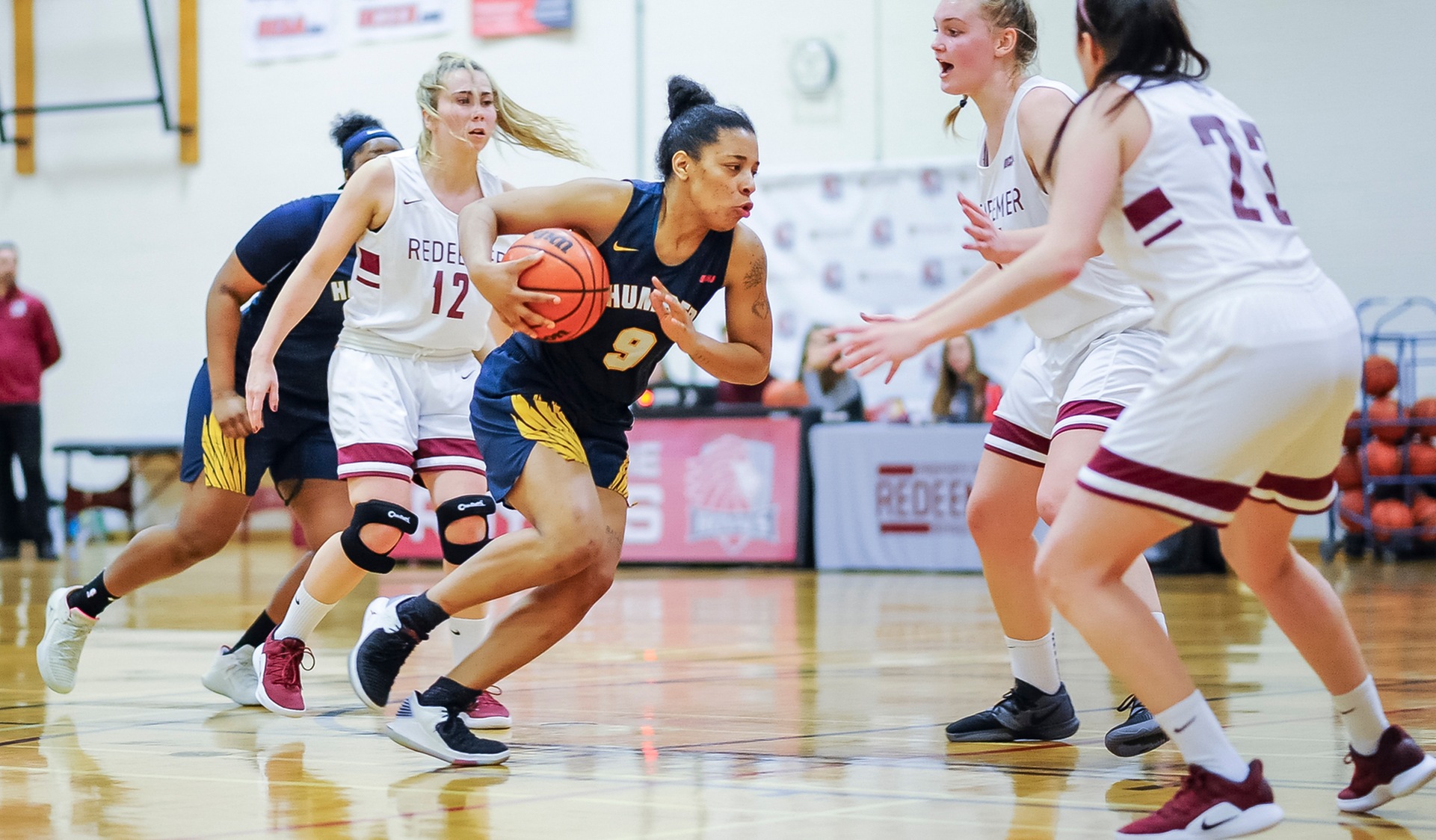 GYLES' CAREER-HIGH LIFTS No. 11 WOMEN'S BASKETBALL OVER REDEEMER, 92-69