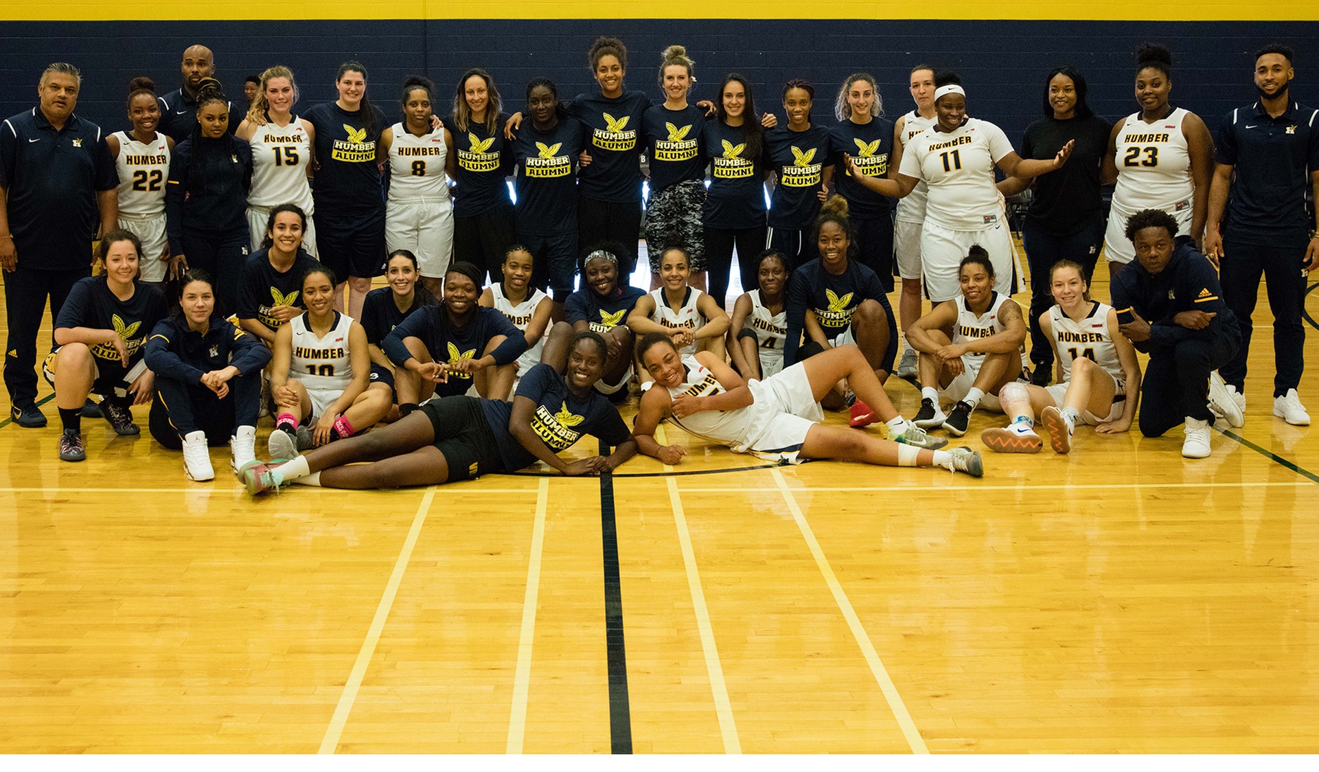HAWKS DOMINATE TALENTED ALUMNI TEAM ON SATURDAY AFTERNOON