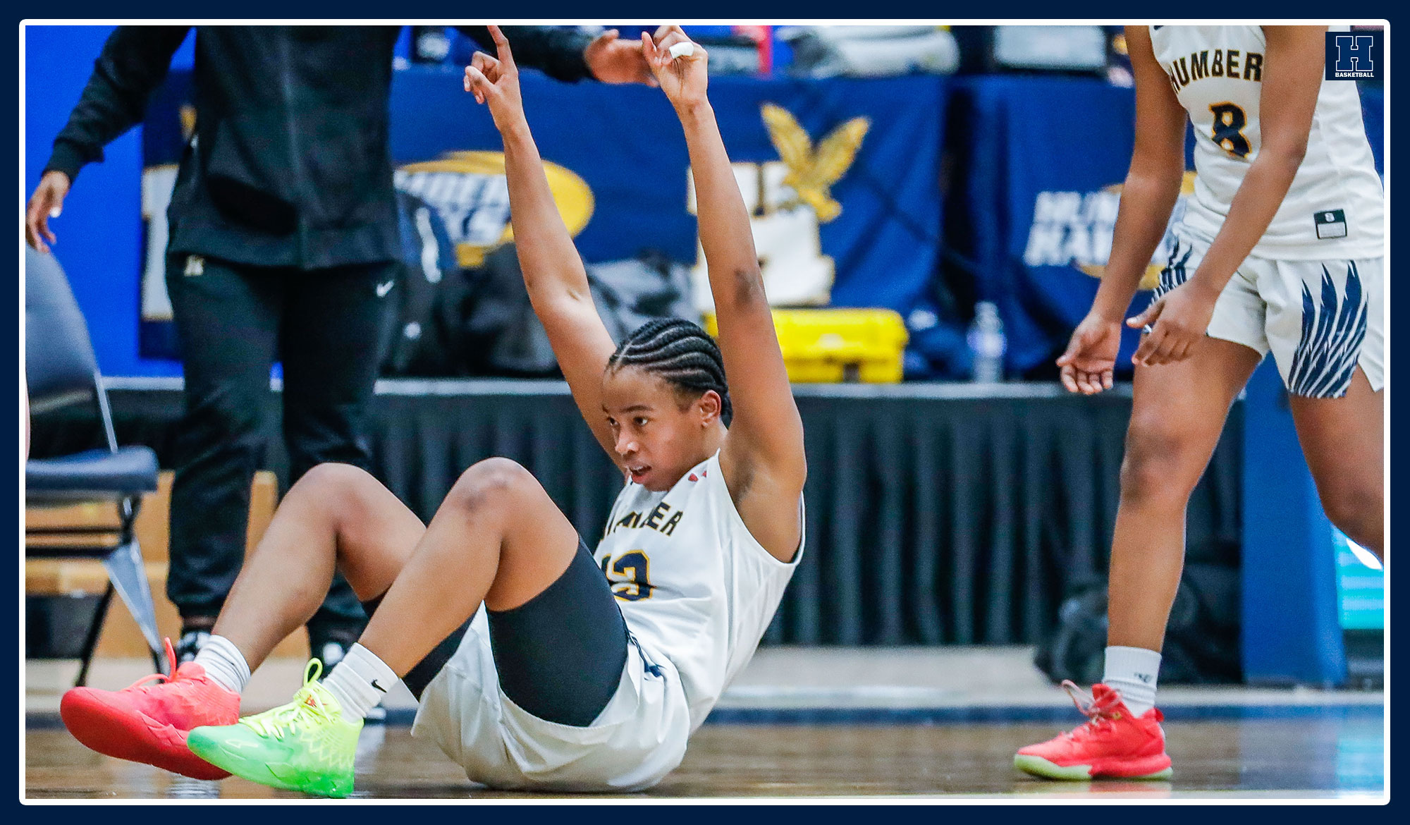MCJ celebrating an and-one