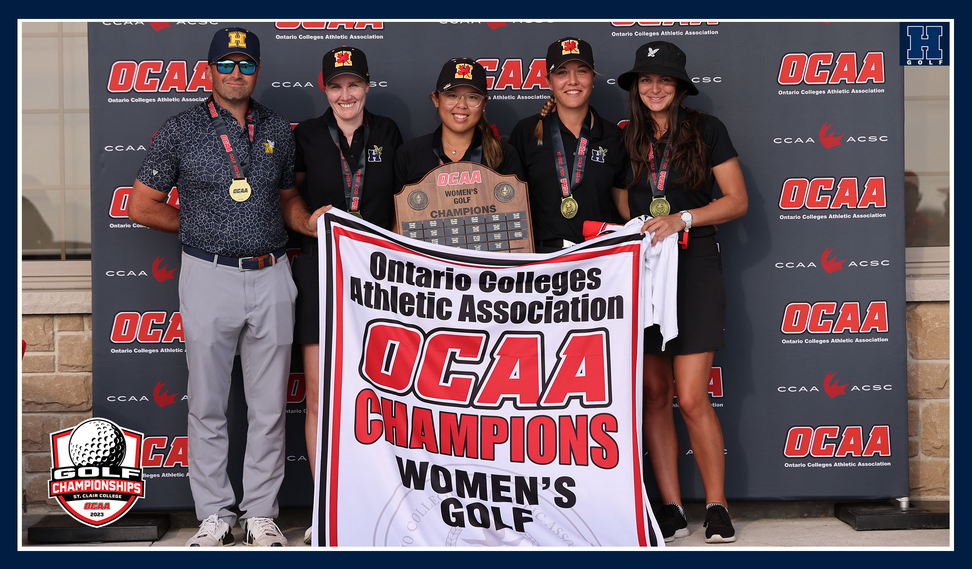 women's golf team title