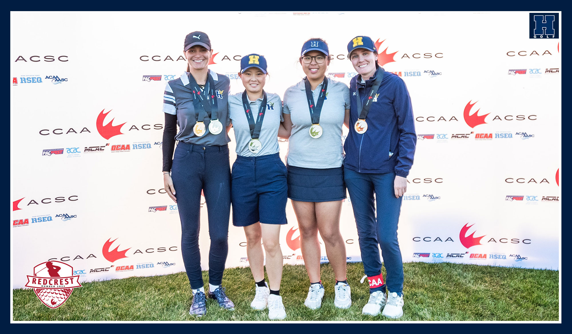 Women's golf capture CCAA silver medal