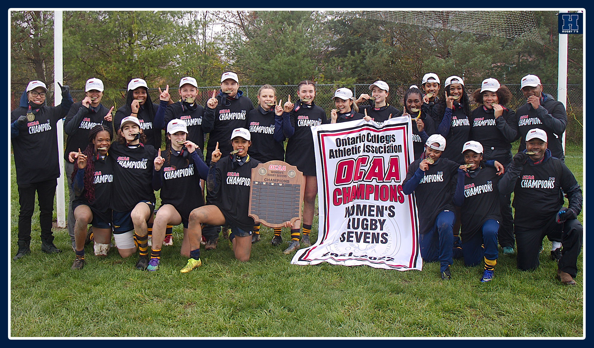 Women's rugby celebrates its provincial title