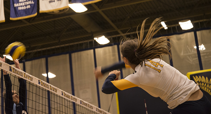 HAWKS PUSHED TO FOUR SETS BUT REMAIN UNDEFEATED