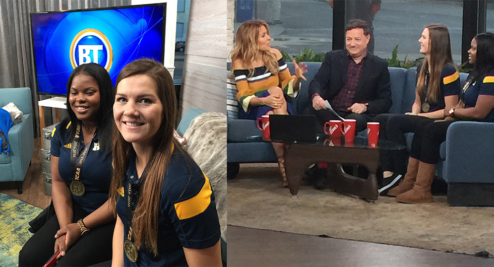 HAWKS HANNIMAN AND MITCHELL SHINE BRIGHT ON BREAKFAST TELEVISION