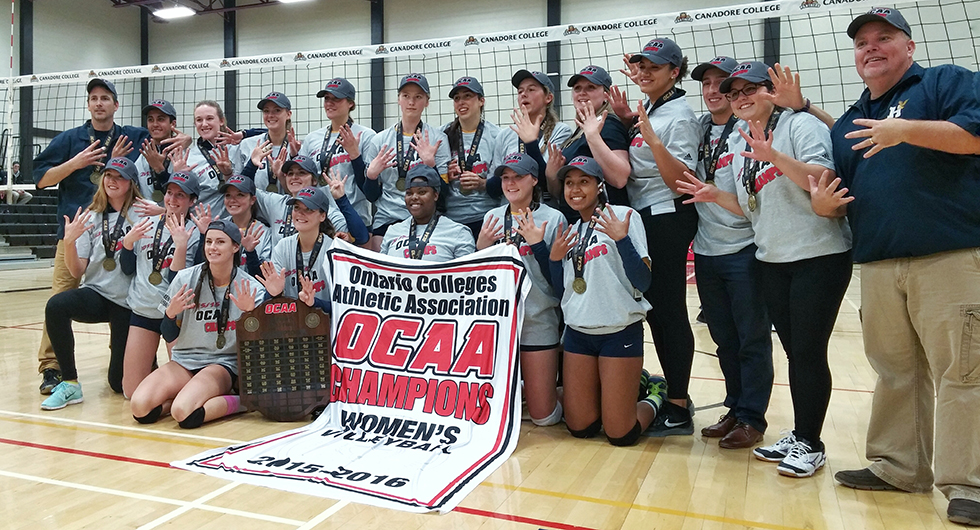 HAWKS WIN RECORD 9TH CONSECUTIVE OCAA TITLE