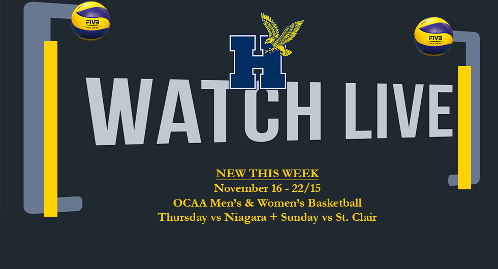 COMING TO YOU THIS WEEK ON HAWKS TV