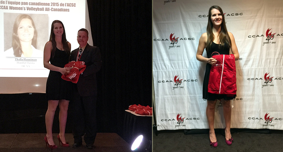 THALIA HANNIMAN NAMED CCAA ALL CANADIAN