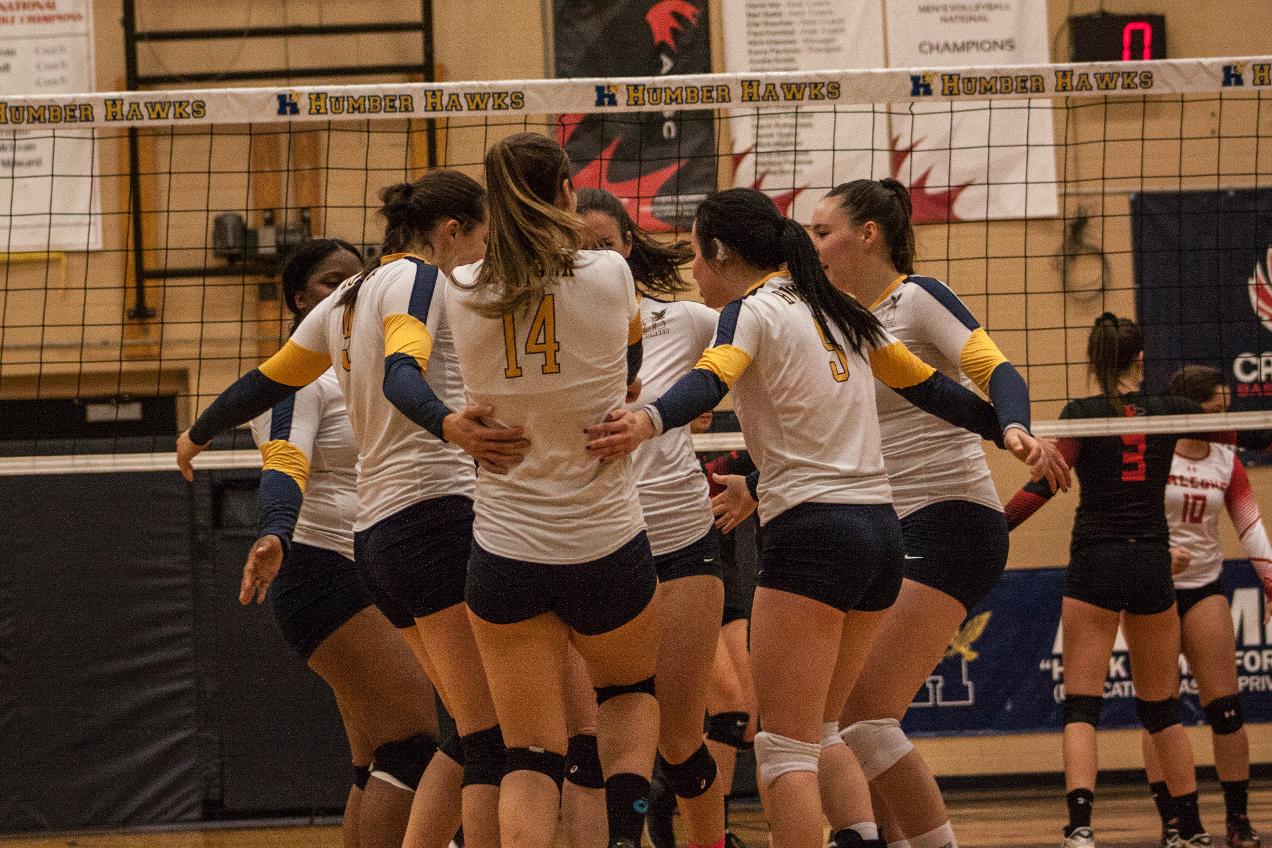 HAWKS REMAIN UNDEFEATED WITH SWEEP OF FALCONS