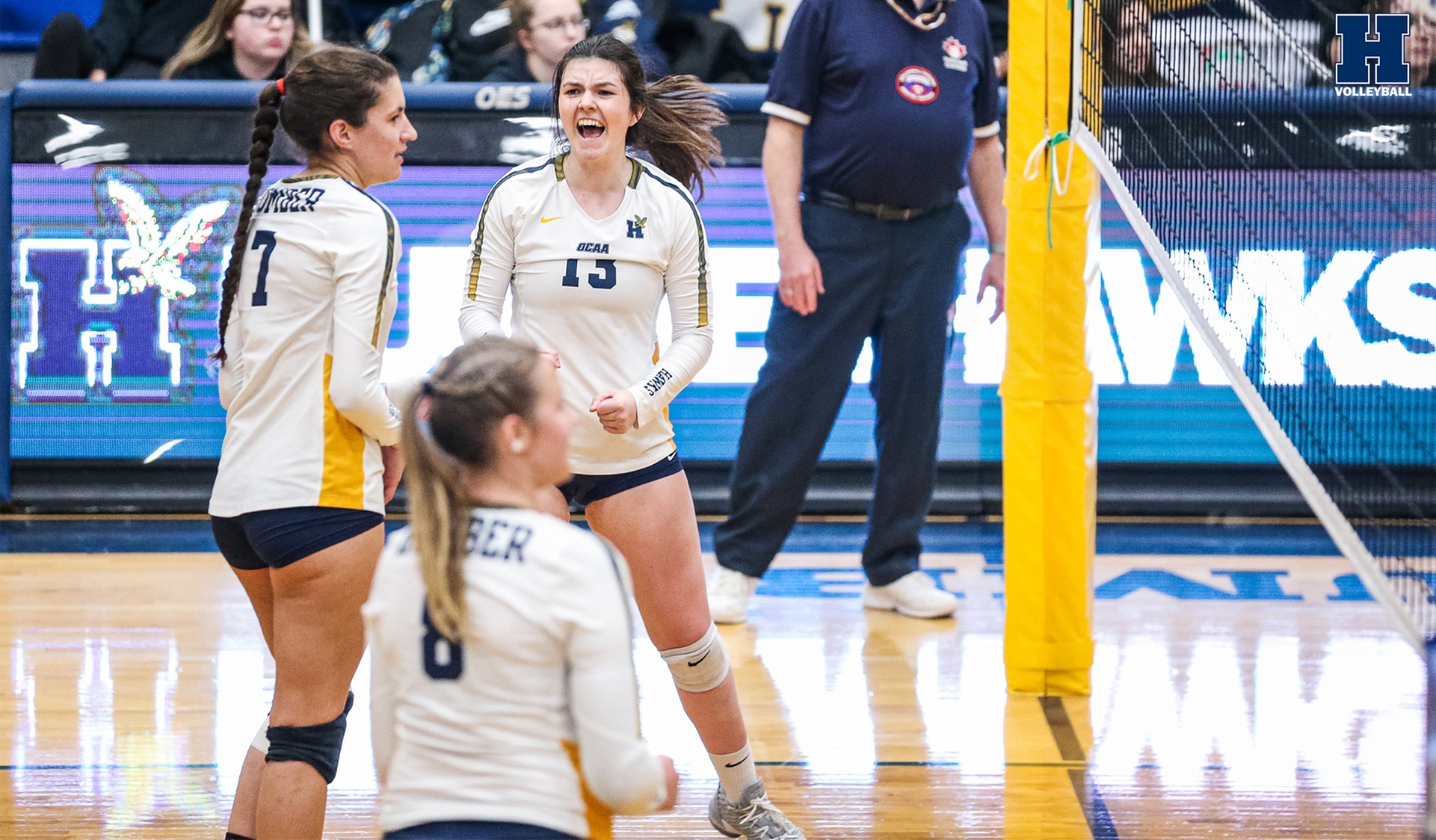 Women's Volleyball Makes Quick Work of Bor&eacute;al