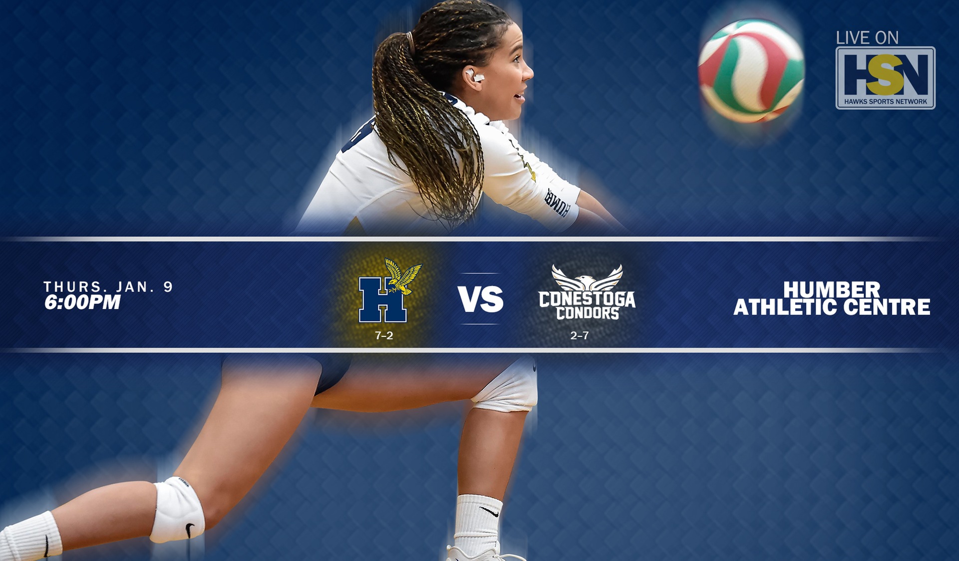 No. 15 Women's Volleyball Begins Second Half Against Conestoga