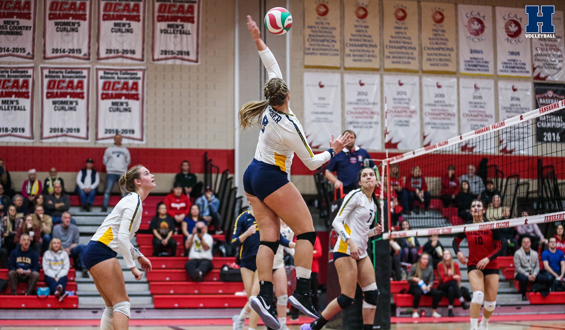 No. 15 Women's Volleyball Drops Tough Road Match to No. 4 Fanshawe