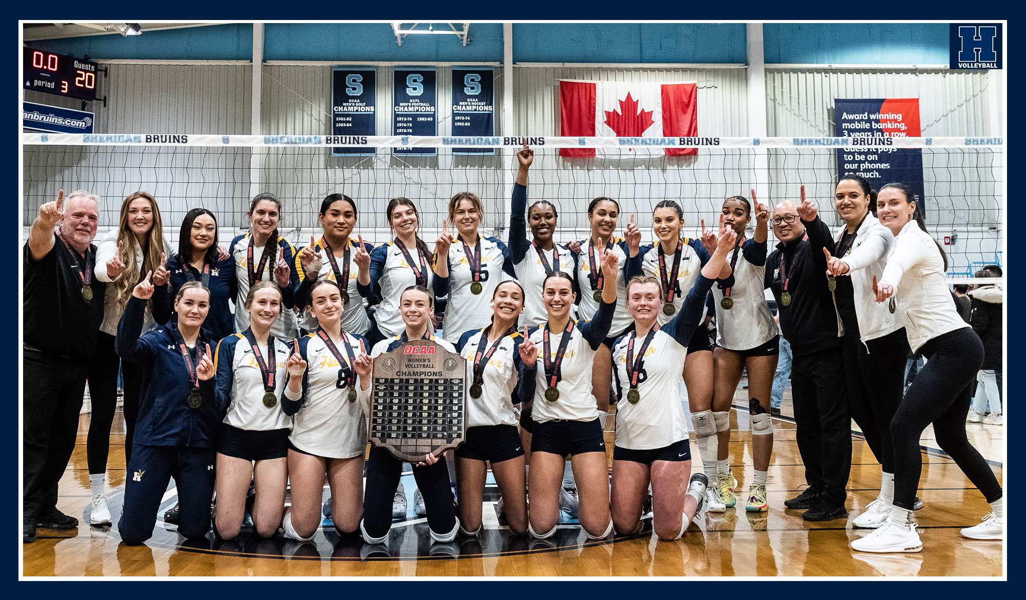 2023 OCAA champions team photo