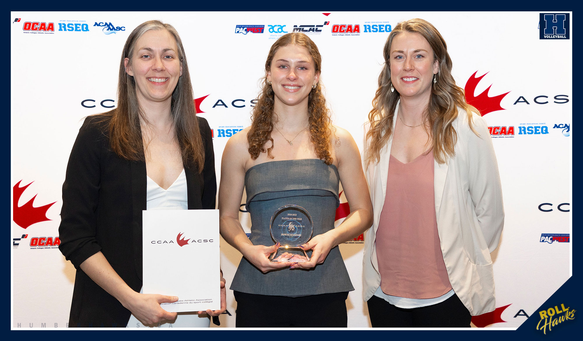 Williscroft named the 2025 CCAA Women's Volleyball Player of the Year