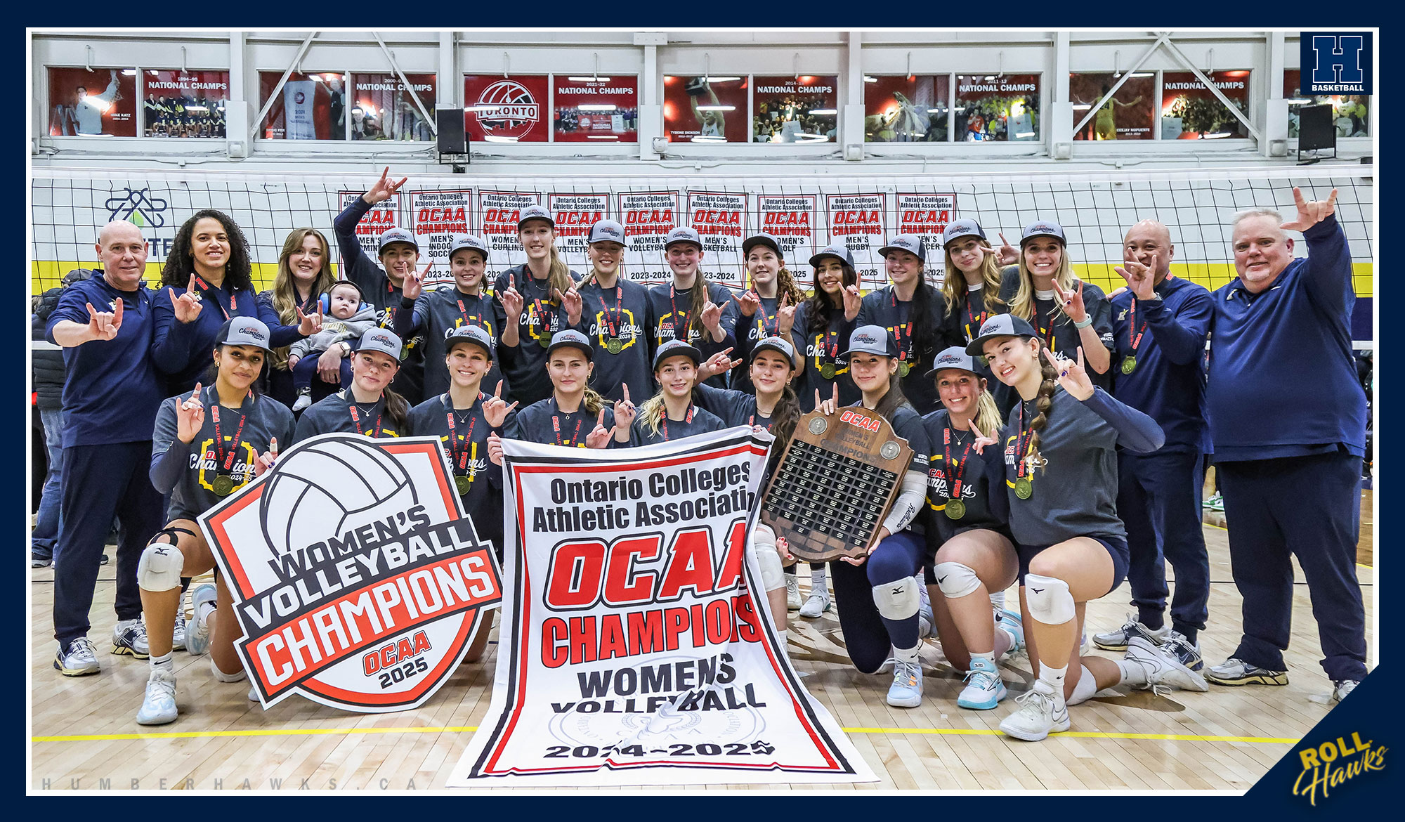 No. 3 Women's Volleyball golden again