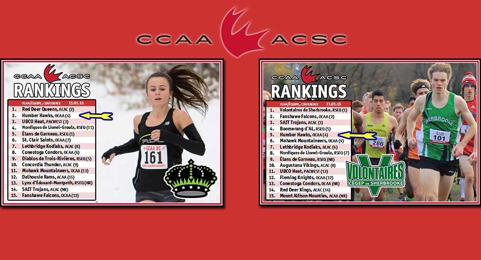 HAWKS CROSS COUNTRY SOAR IN NATIONAL RANKINGS