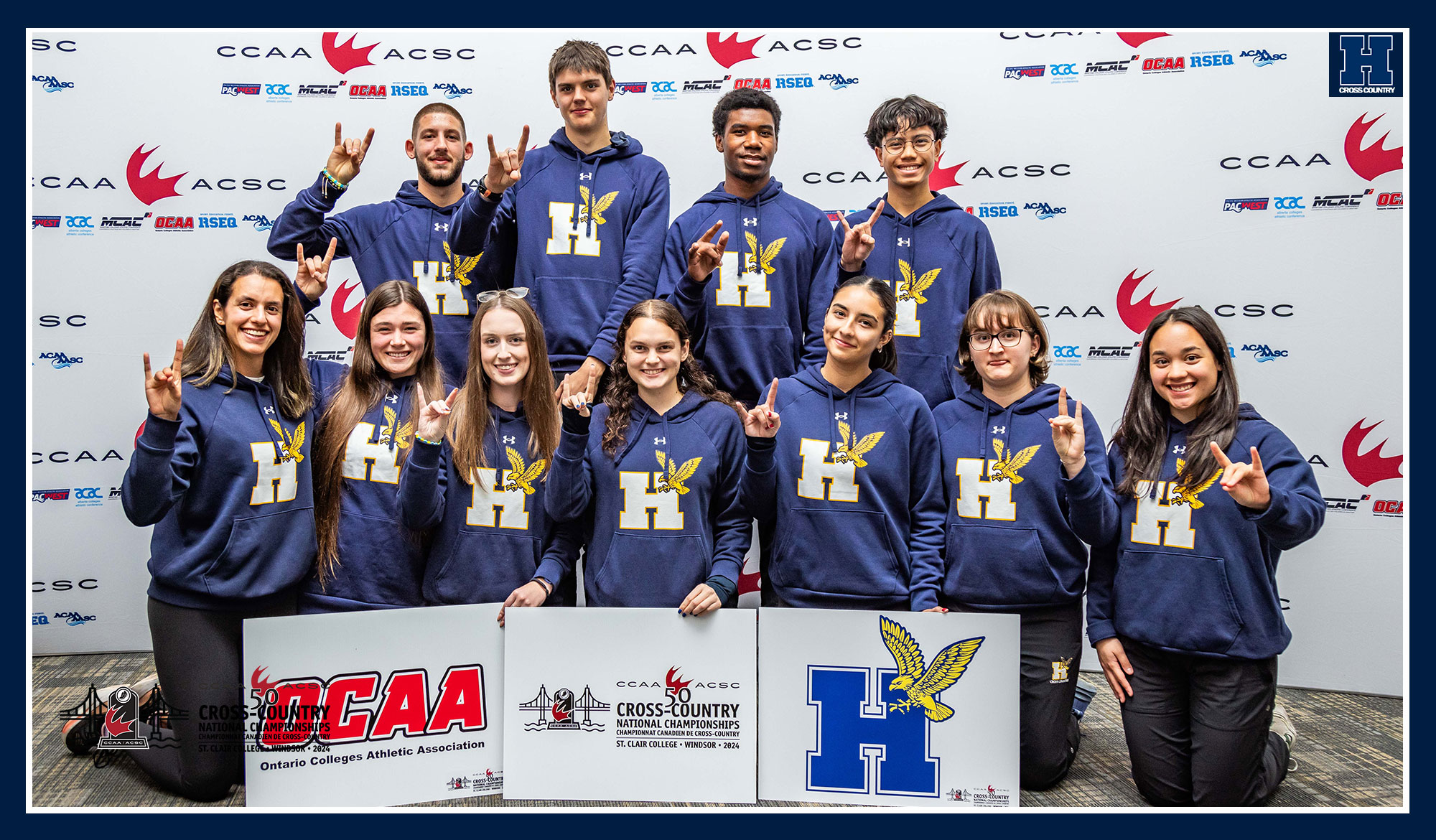 Cross Country concludes season at CCAA nationals